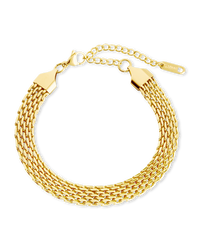 Larken Four Row Chain Link Bracelet