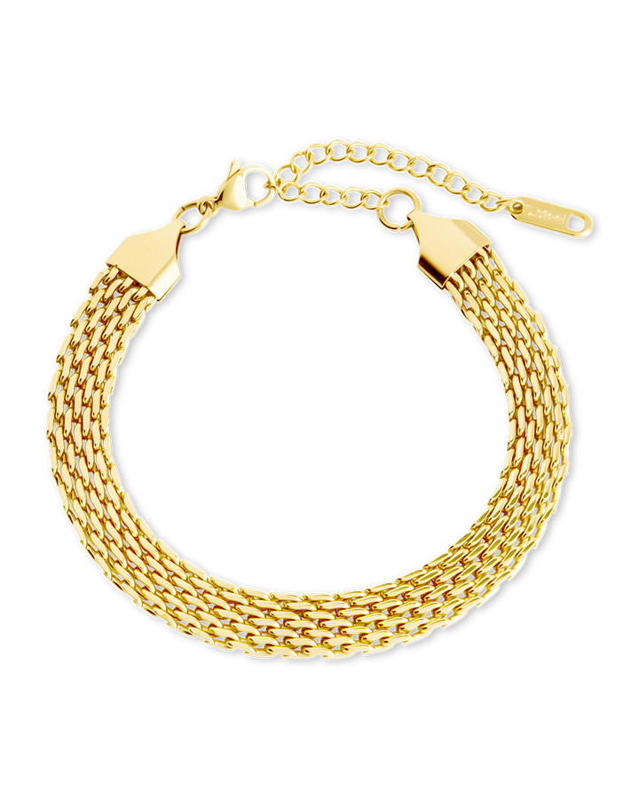 Larken Four Row Chain Link Bracelet