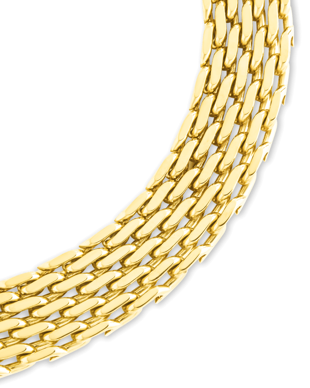 Larken Four Row Chain Link Bracelet
