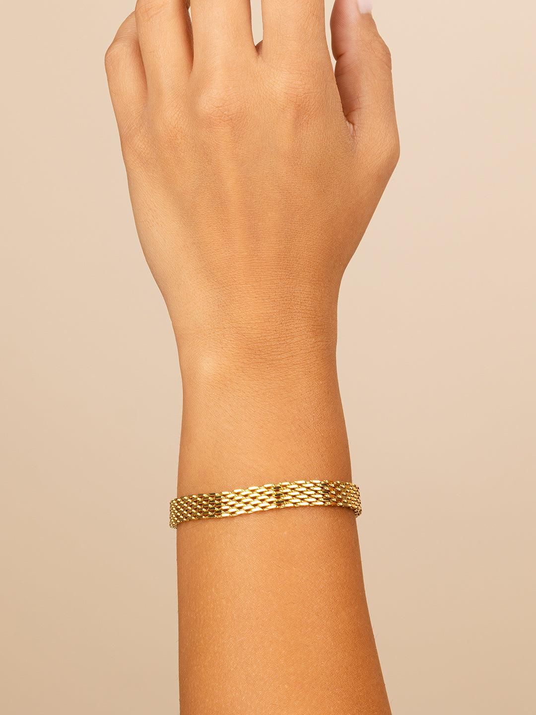 Larken Four Row Chain Link Bracelet