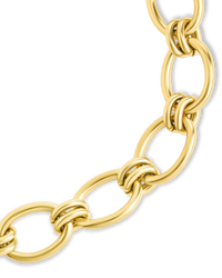 Celia Oval Chain Link Bracelet