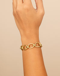 Celia Oval Chain Link Bracelet