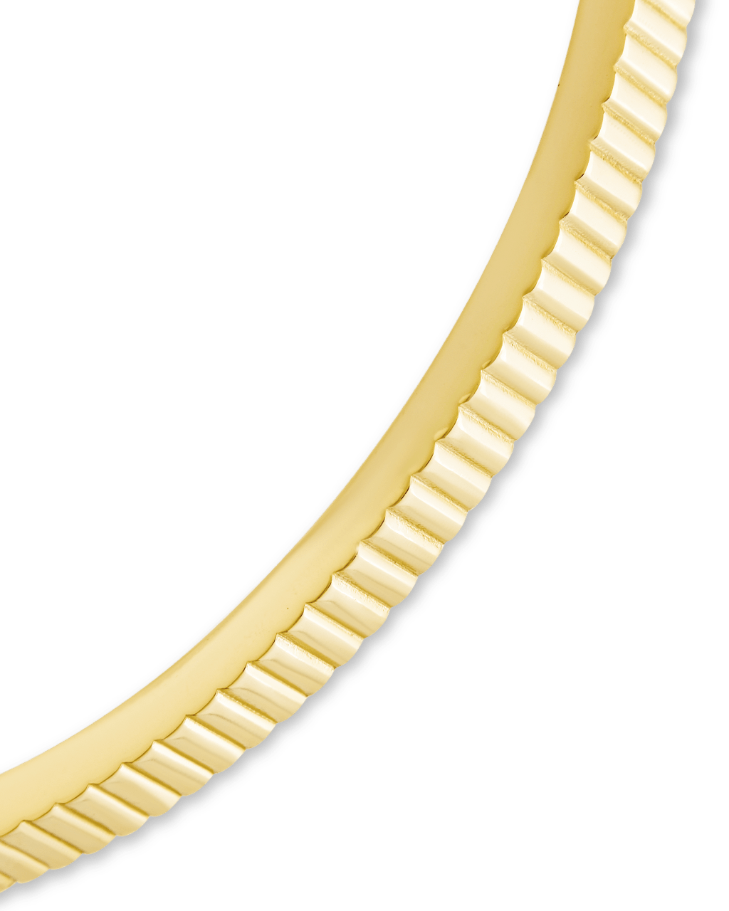 Justine Ribbed Dainty Bracelet - Sterling Forever