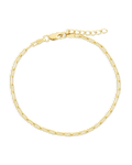 Sterling Silver Paperclip Chain Bracelet - Sterling Forever