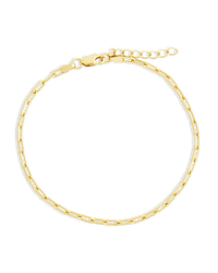 Sterling Silver Paperclip Chain Bracelet - Sterling Forever