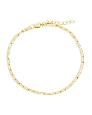 Sterling Silver Paperclip Chain Bracelet