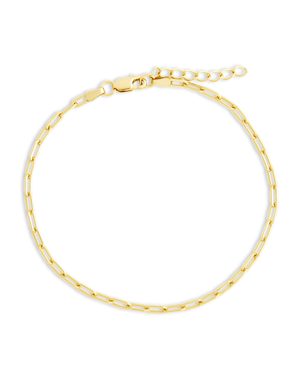 Sterling Silver Paperclip Chain Bracelet - Sterling Forever
