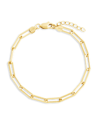 Sterling Silver Paperclip Chain Bracelet - Sterling Forever