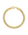 Sterling Silver Mesh Chain Bracelet - Sterling Forever