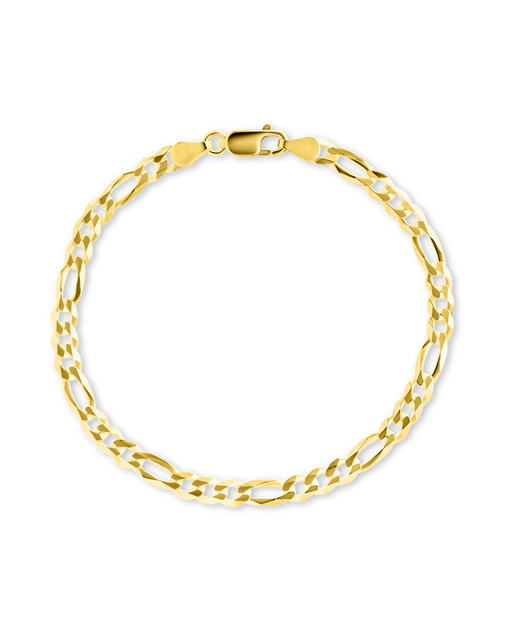 Dainty Sterling Silver Figarro Chain Bracelet - Sterling Forever