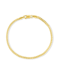 Sterling Silver Kira Wheat Chain Bracelet - Sterling Forever