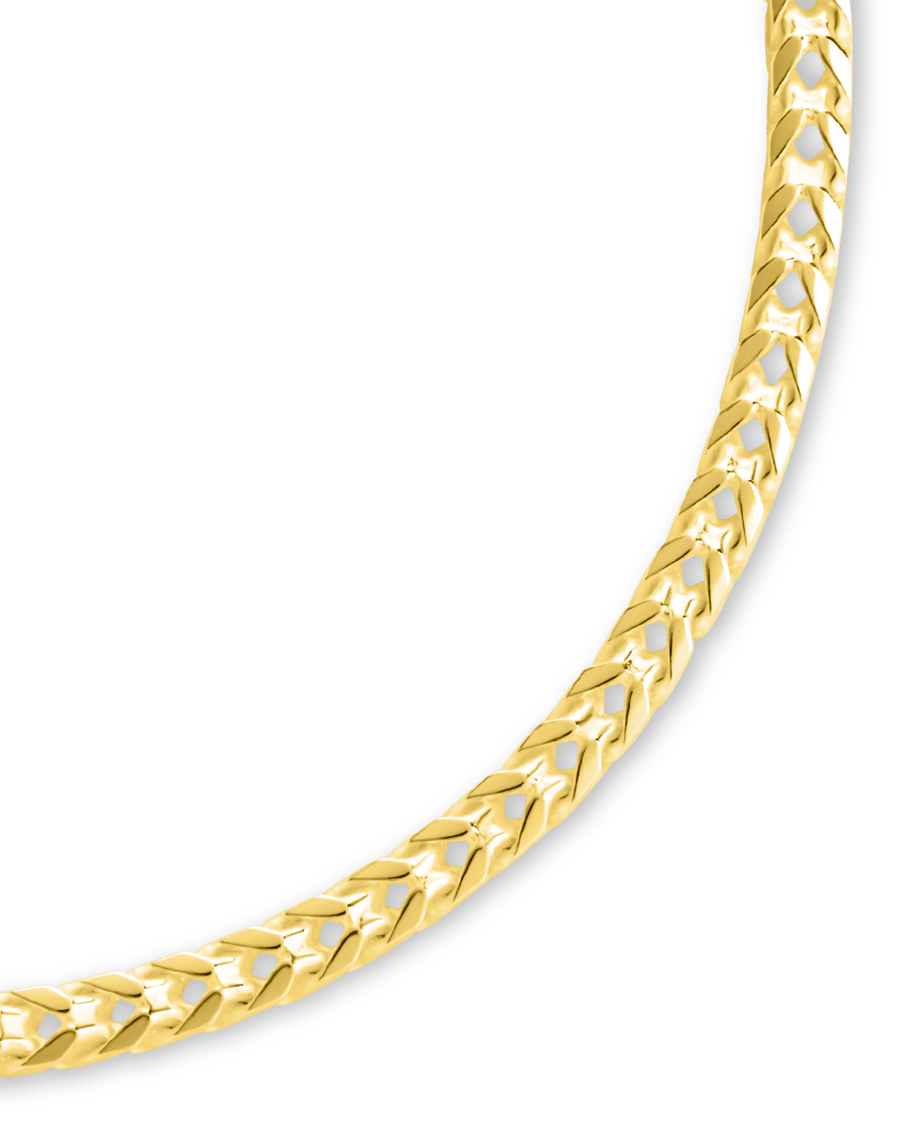 Sterling Silver Kira Wheat Chain Bracelet - Sterling Forever