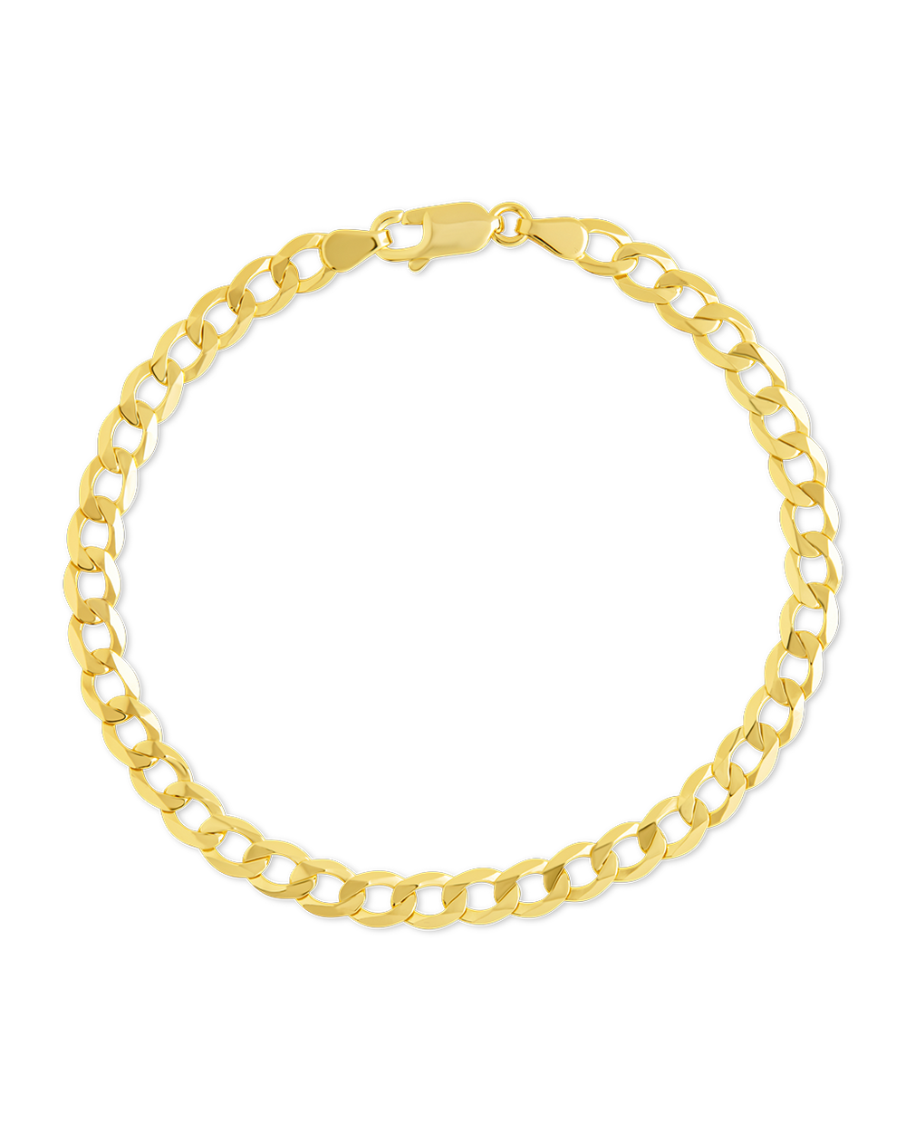 Sterling Silver Malena Cuban Link Chain Bracelet