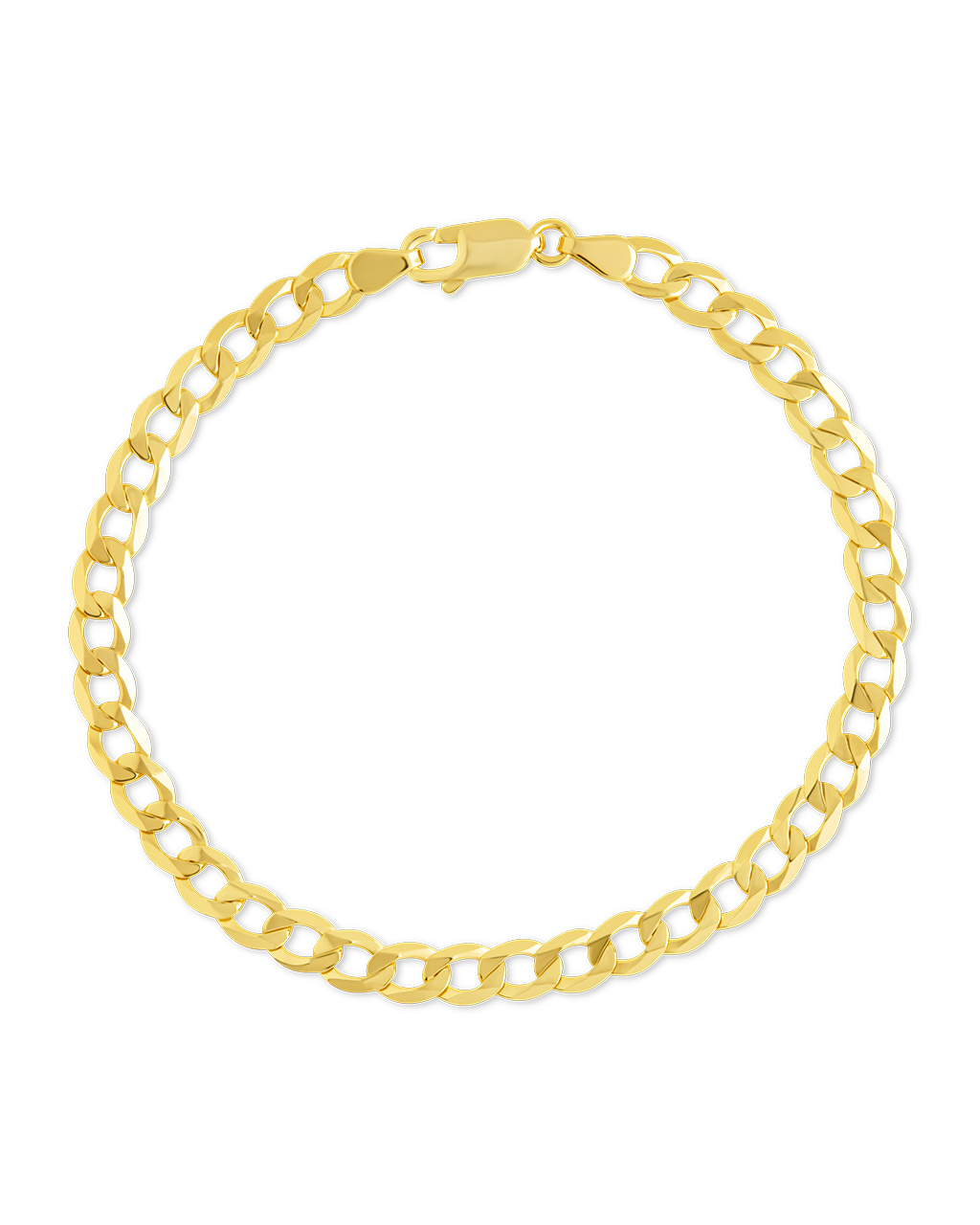 Sterling Silver Malena Cuban Link Chain Bracelet