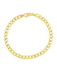 Sterling Silver Malena Cuban Link Chain Bracelet - Sterling Forever