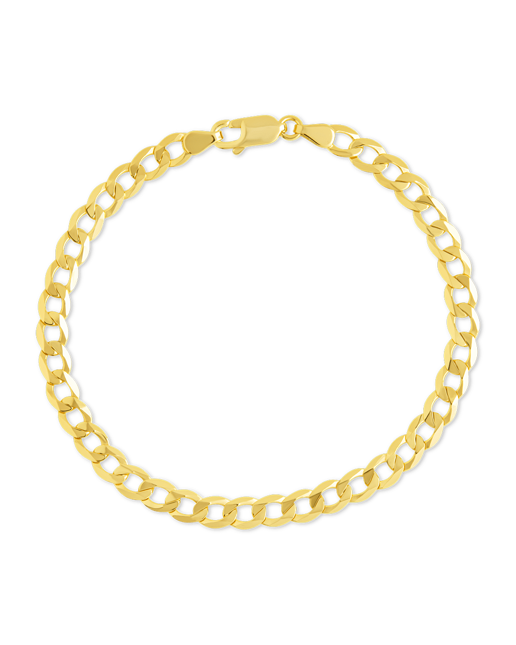 Sterling Silver Malena Cuban Link Chain Bracelet - Sterling Forever