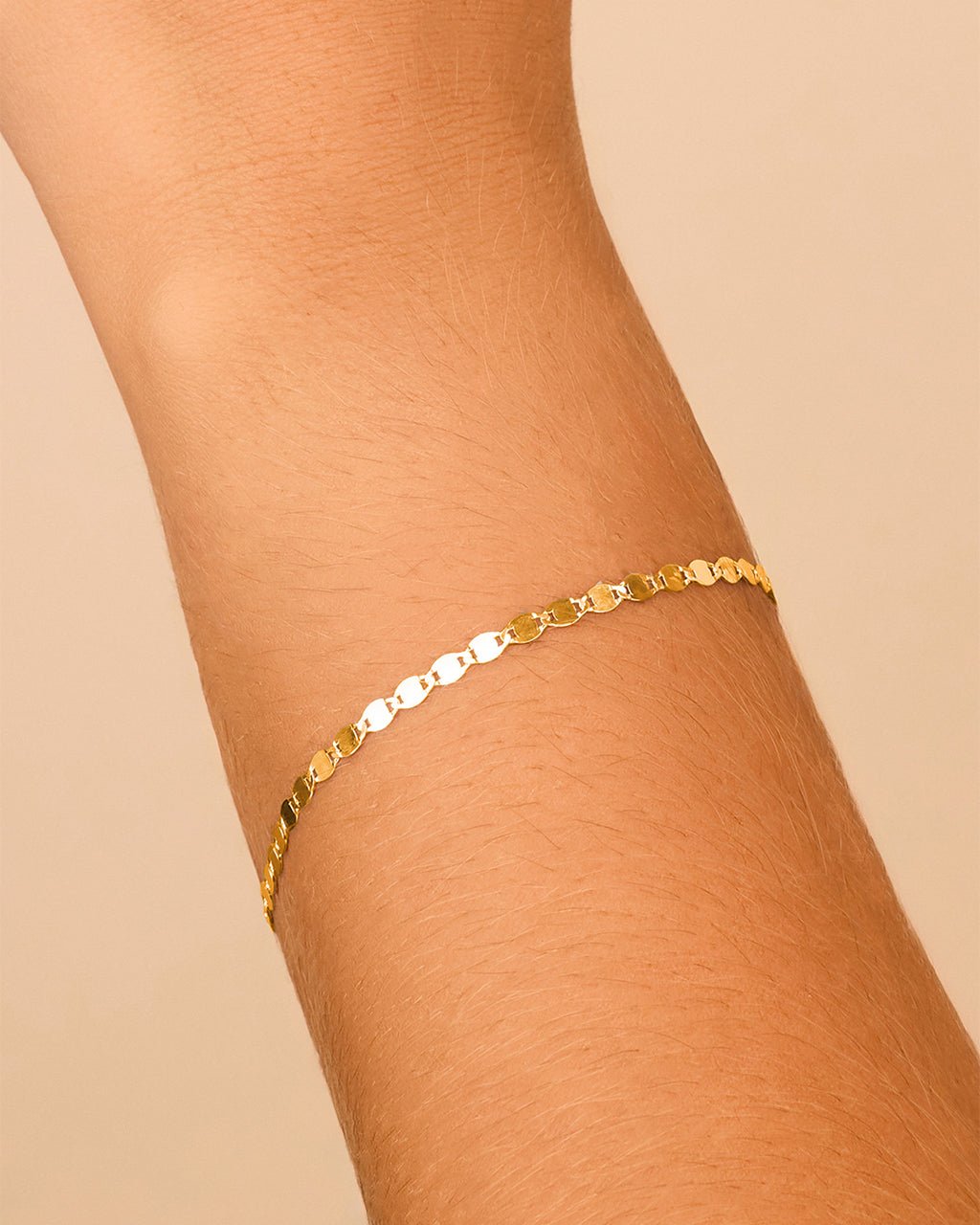 Sterling Silver Estela Confetti Chain Bracelet - Sterling Forever