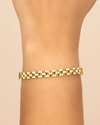 Dainty Thin Watch Chain Bracelet - Sterling Forever