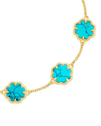 Rose Petal Station Bracelet Bracelet Sterling Forever 