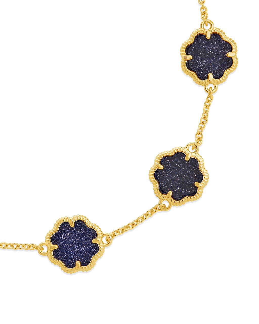 Rose Petal Station Bracelet Bracelet Sterling Forever 