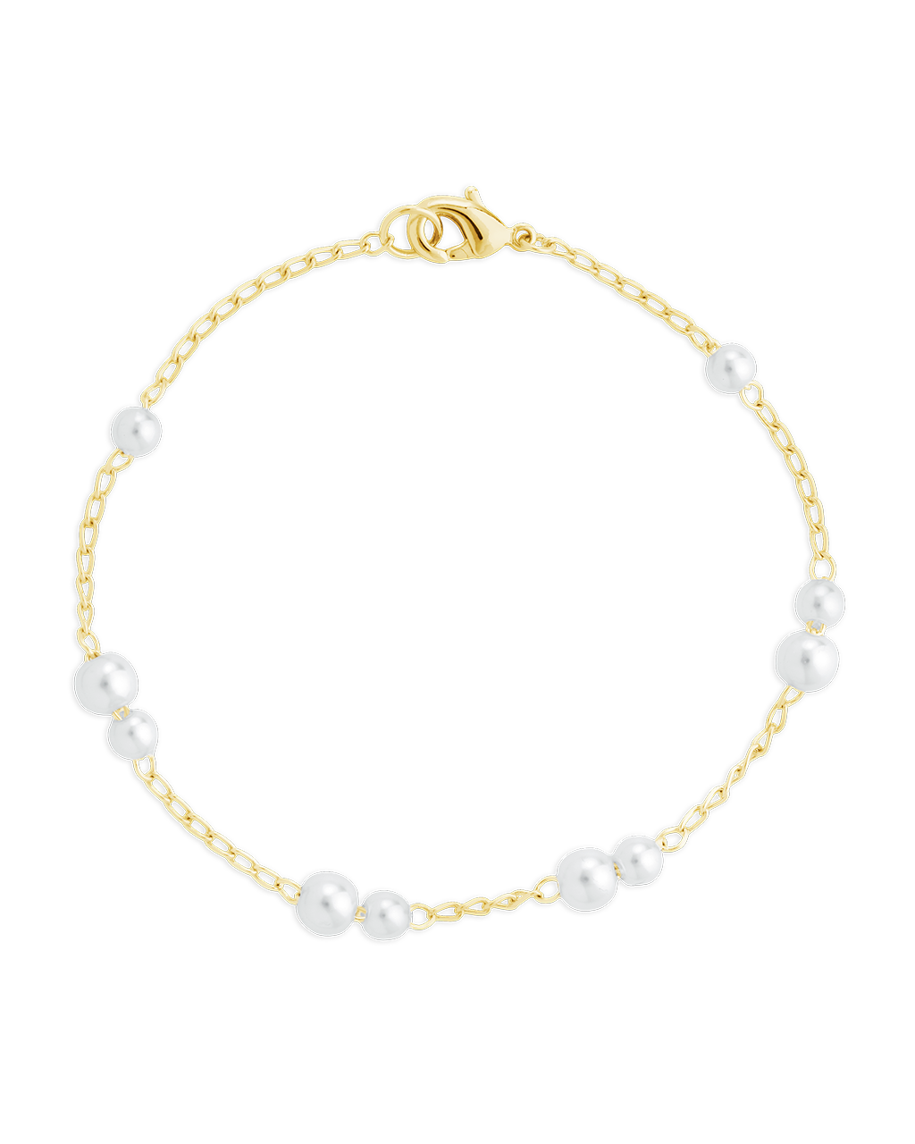 Tallulah Pearl Station Bracelet