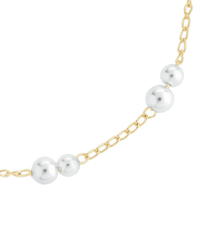 Tallulah Pearl Station Bracelet