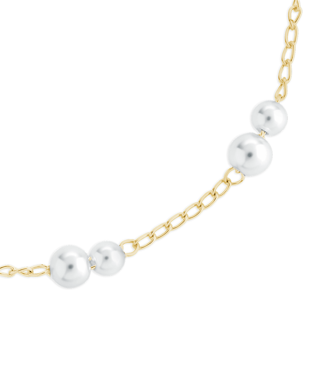 Tallulah Pearl Station Bracelet