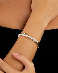 Chunky Chain Charm Bracelet