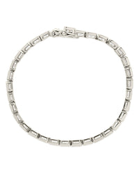 Roxie Bezel CZ Tennis Bracelet - Sterling Forever