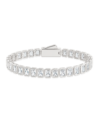 Roxie Bezel CZ Tennis Bracelet