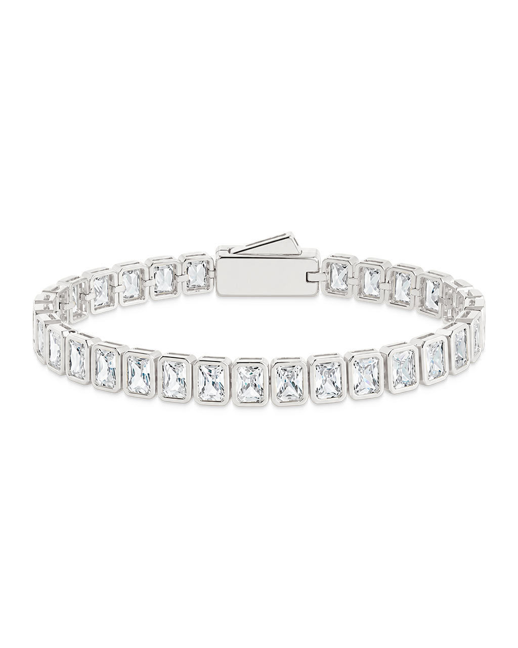 Roxie Bezel CZ Tennis Bracelet