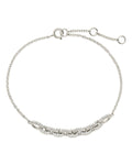 Harley CZ Interlocking Chain Bracelet - Sterling Forever