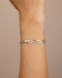 Kinslee CZ Chain Bracelet - Sterling Forever