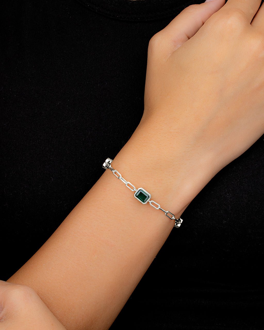 Lennox Station CZ Chain Bracelet Set - Sterling Forever