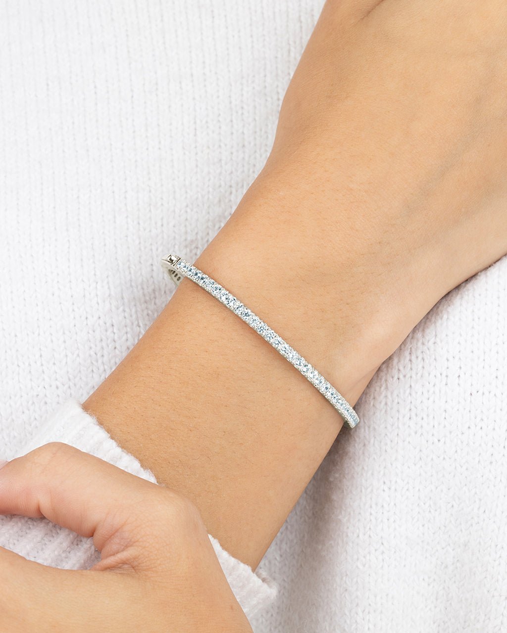 Aster CZ Tennis Bracelet - Sterling Forever