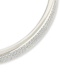 Nessa CZ Bangle Bracelet - Sterling Forever