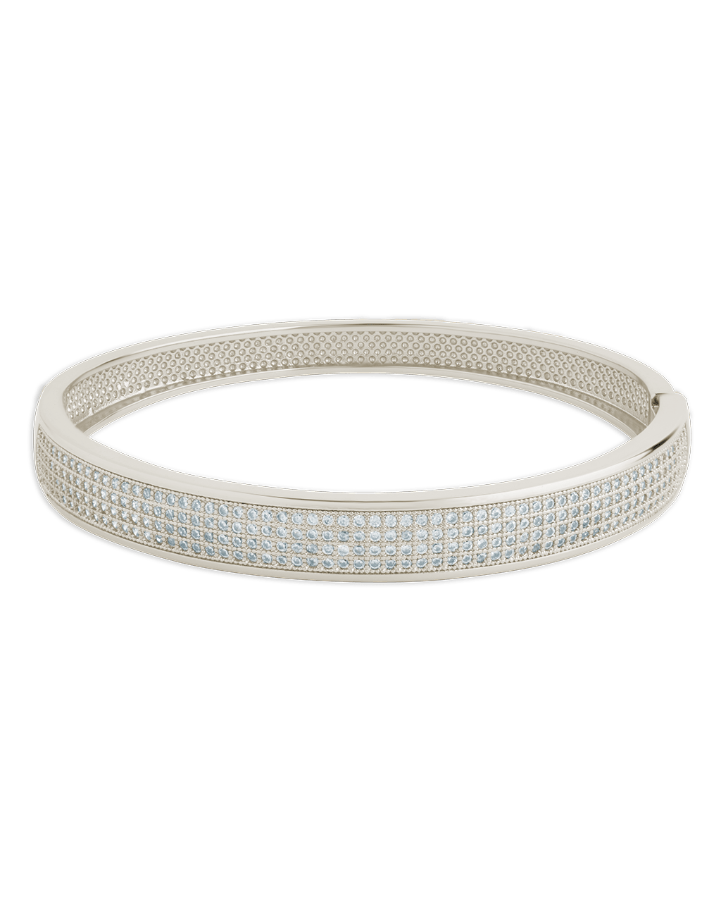 Nessa CZ Bangle Bracelet - Sterling Forever