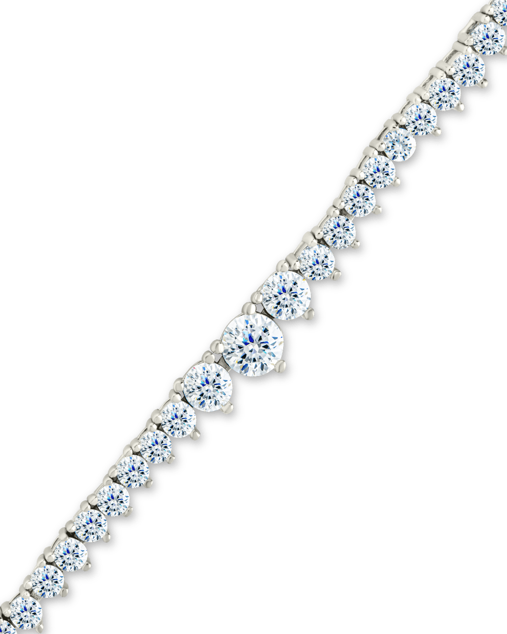 Tatum CZ Tennis Bracelet - Sterling Forever