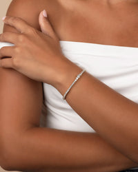 Tatum CZ Tennis Bracelet - Sterling Forever