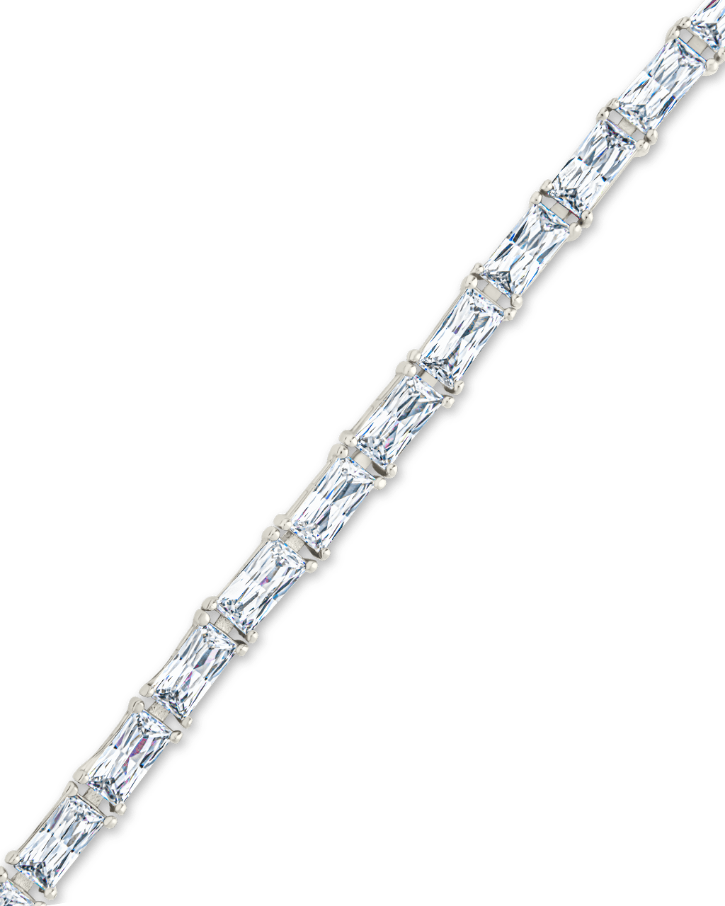 Blanche CZ Tennis Bracelet - Sterling Forever