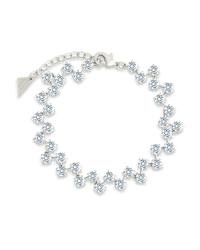 Carson CZ Tennis Bolo Bracelet - Sterling Forever
