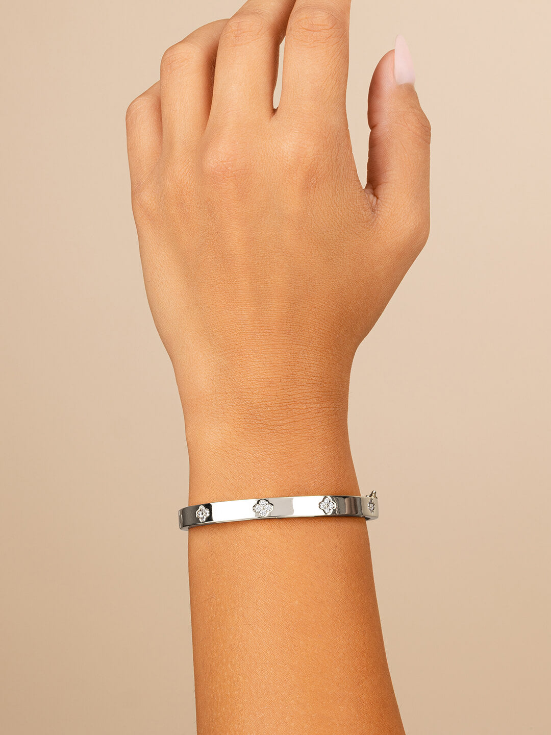 Eliza CZ Station Bangle