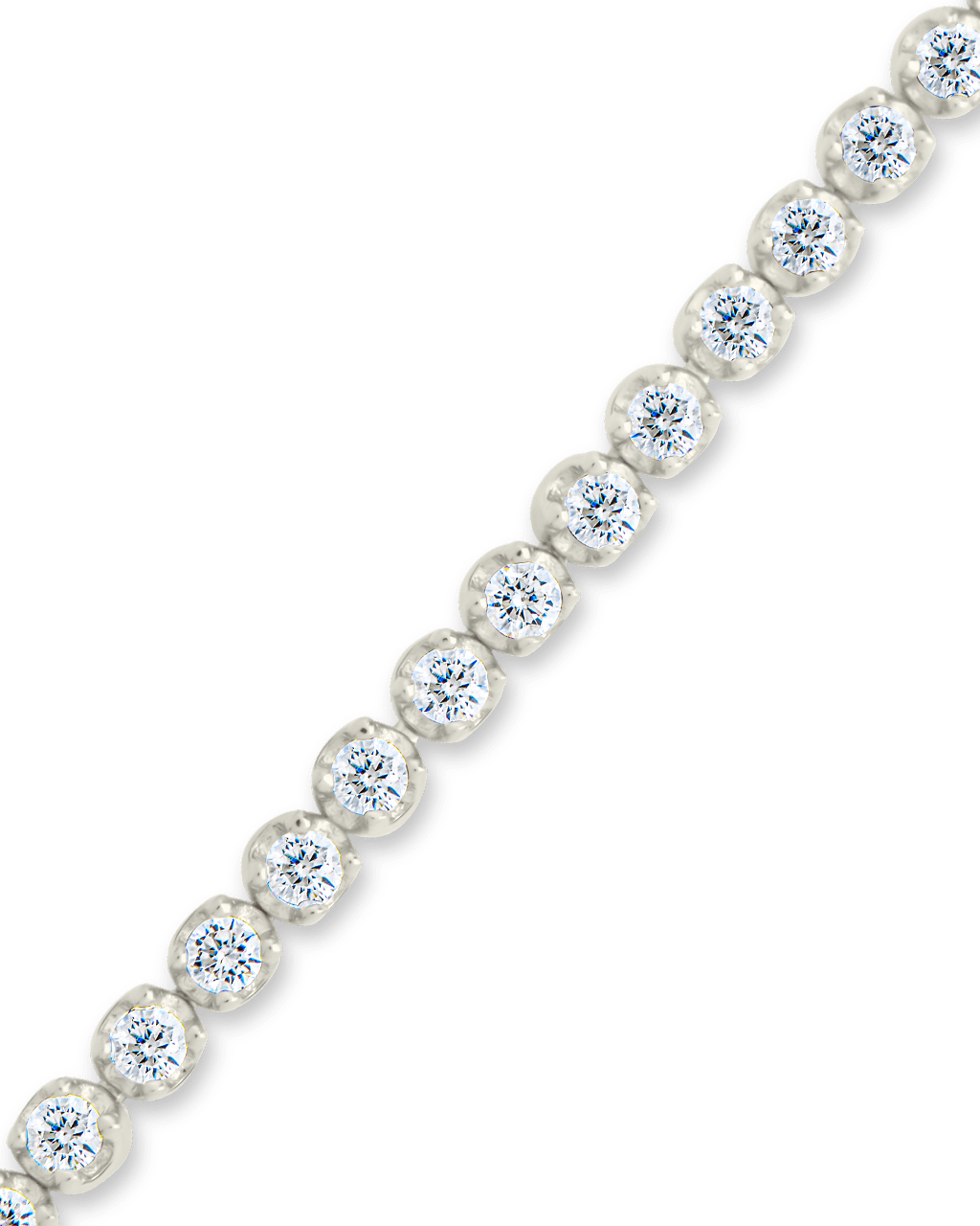 Lavinia Brilliant Cut CZ Bracelet - Sterling Forever