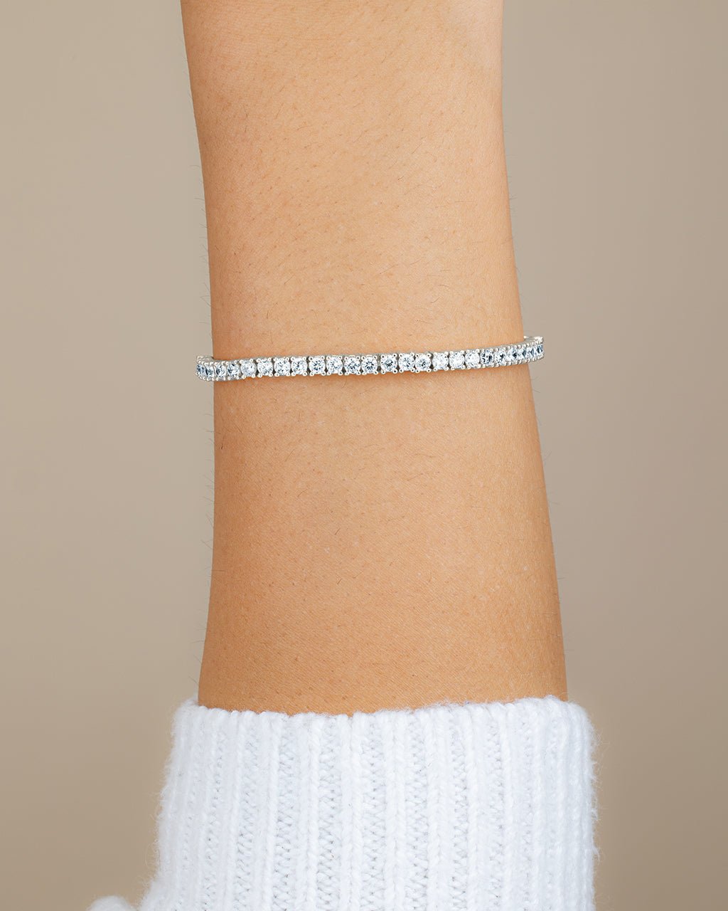 Cecil Tennis Bracelet - Sterling Forever