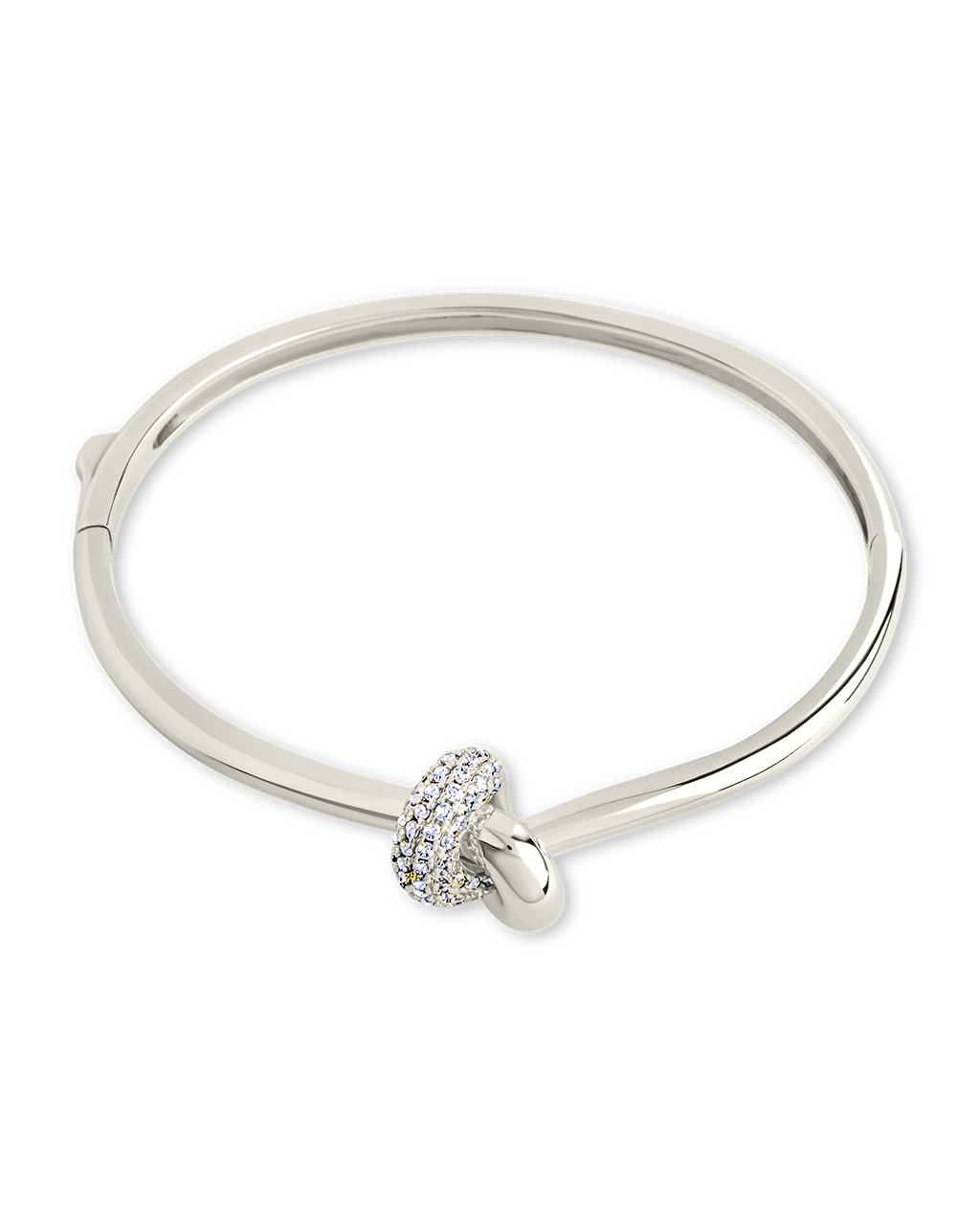 Jessna CZ Knot Bangle - Sterling Forever
