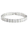 Marisol Princess Cut CZ Tennis Bracelet