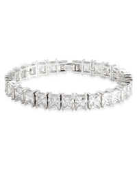 Marisol Princess Cut CZ Tennis Bracelet