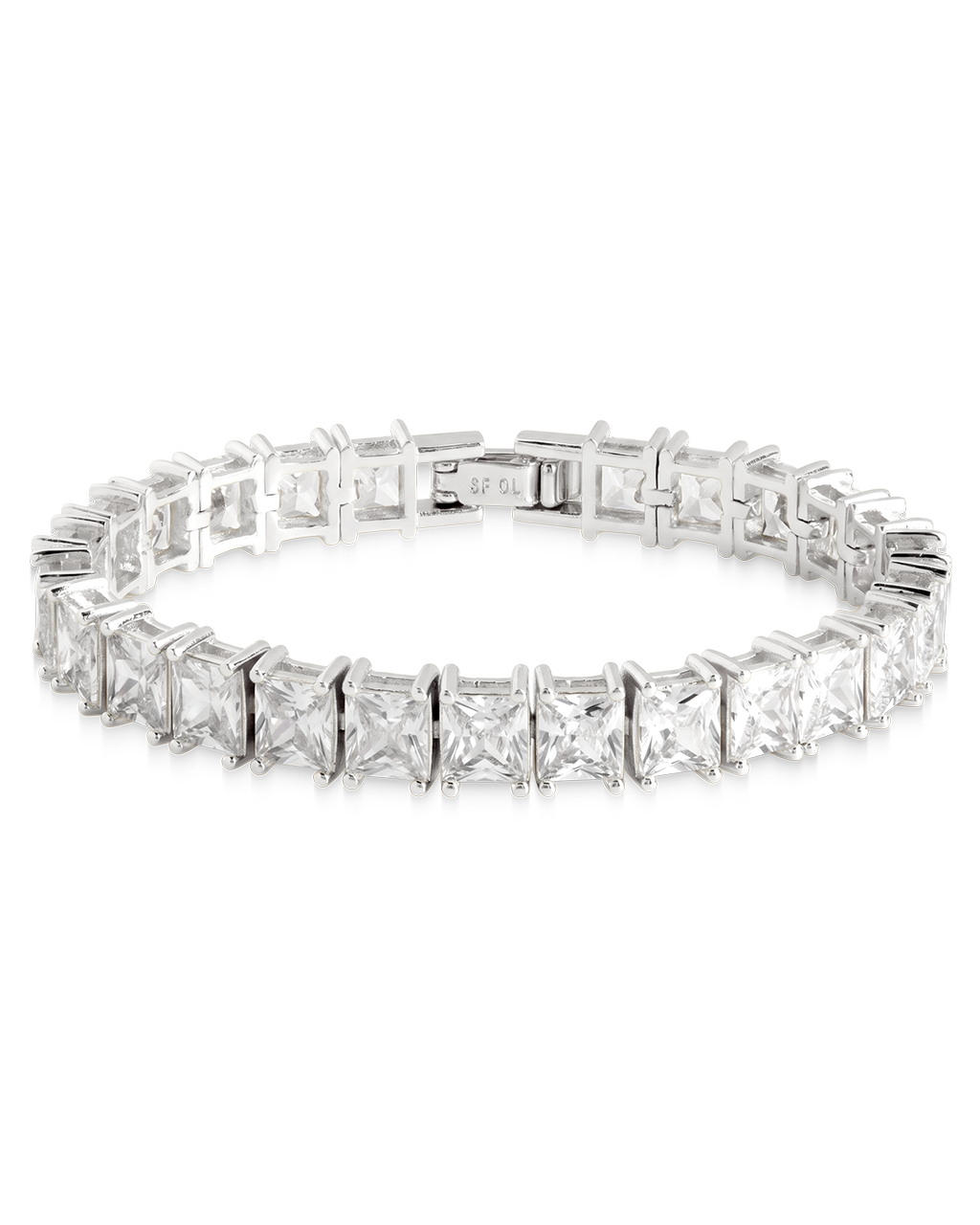 Marisol Princess Cut CZ Tennis Bracelet