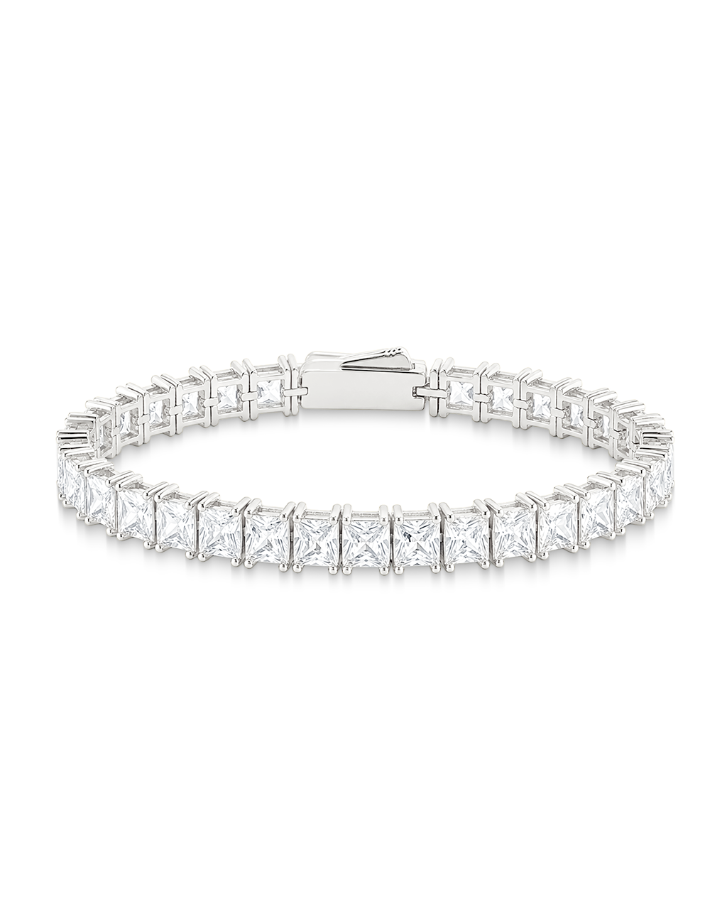 Marisol Princess Cut CZ Tennis Bracelet