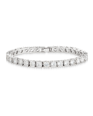 Marisol Round Cut CZ Tennis Bracelet